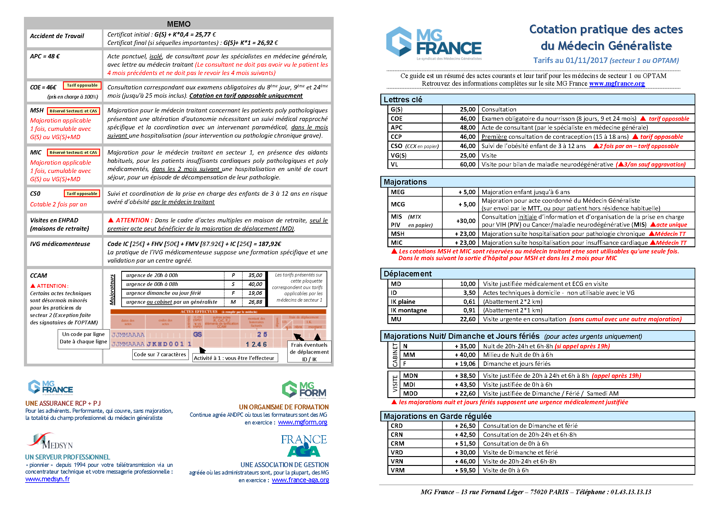 actes courants